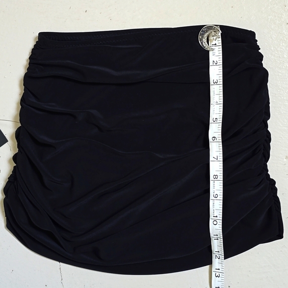 Norma Kamali Bill Black Bikini Bottom M NWT - Picture 9 of 14